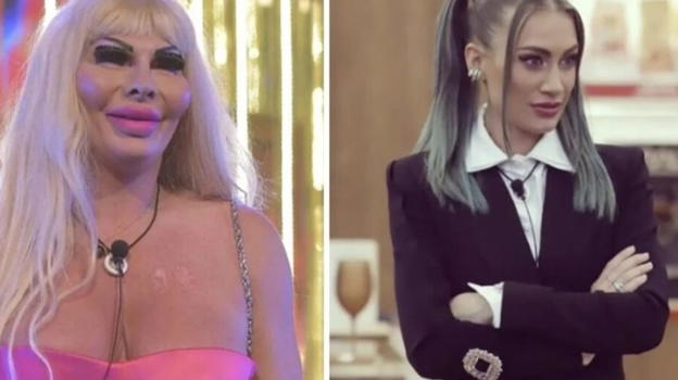 GF Vip, Elenoire Ferruzzi contro il naso di Nikita Pelizon: "Assomiglia a Pippo Franco"