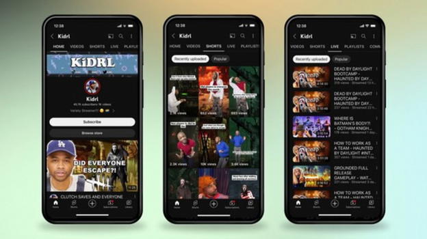 YouTube: partito il roll-out. Gli Short avranno una scheda dedicata