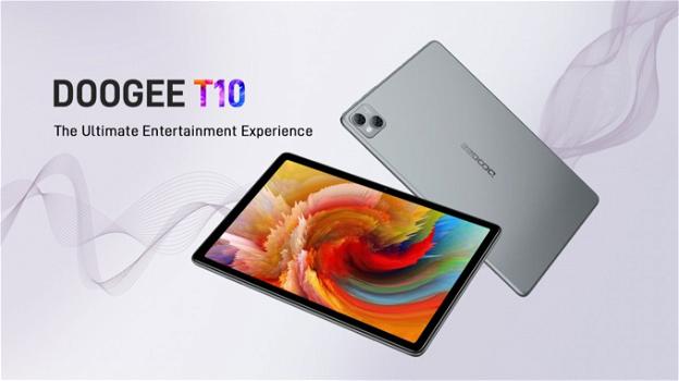 Doogee annuncia T10, il suo primo tablet 4G per l’intrattenimento