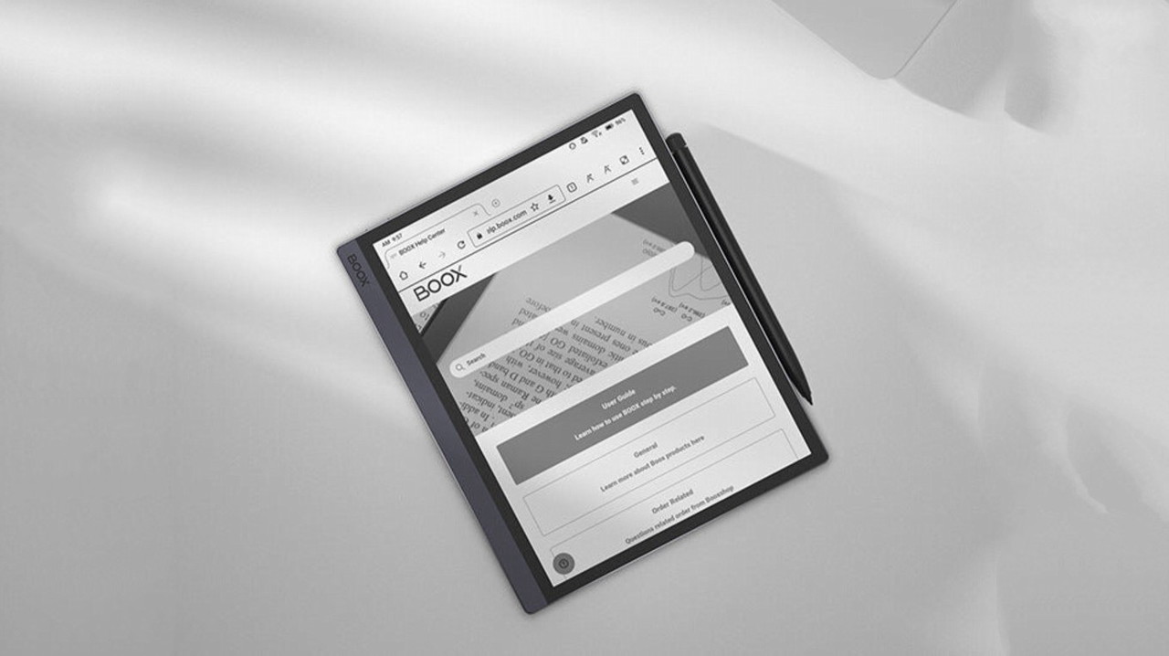 Onyx annuncia i taccuini digitali ed ebook reader Boox Tab Ultra, Nova
