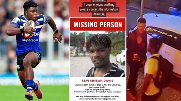 Paura per Levi Davis: la star del rugby è scomparsa da due settimane
