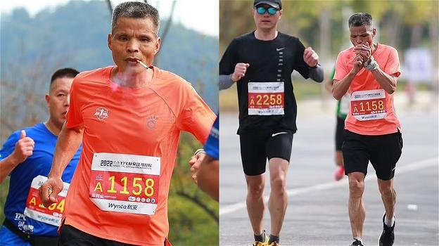 Cina: completa una maratona fumando a catena per tutti i 42 km della corsa