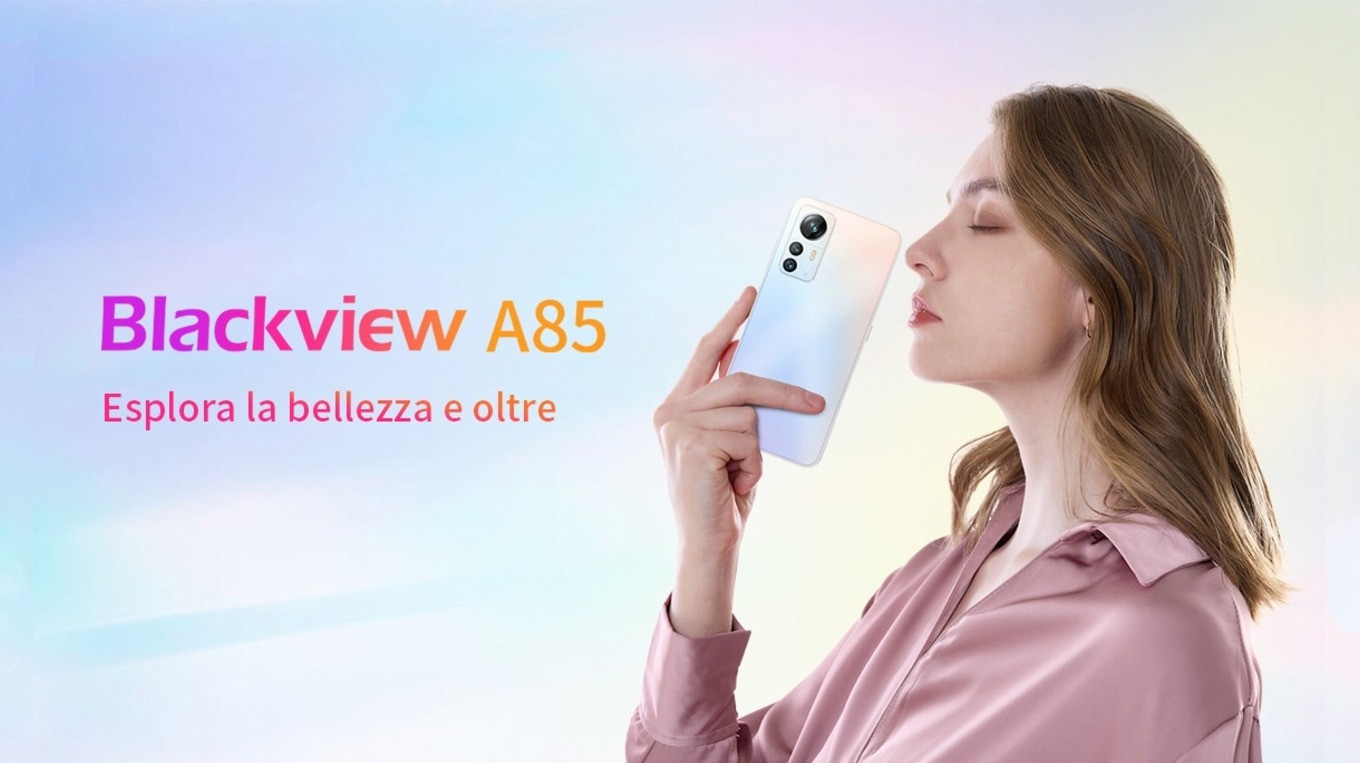 Custodia Compatibile con Blackview A85,con Slot Carte PU