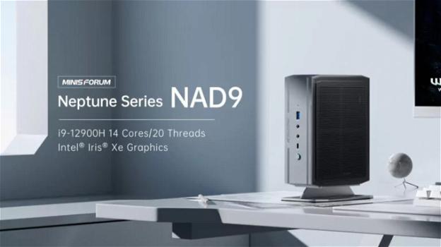 NAD9: ufficiale il nuovo miniPC di Minisforum con Intel di 12a gen