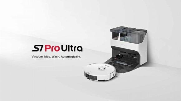 Roborock S7 MaxV Ultra: in promo il robot lava e aspira premiato da Time Magazine