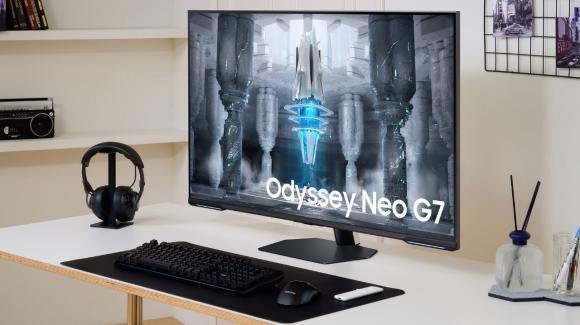Samsung annuncia il monitor da gaming premium Odissey Neo G7 (G70NC) in 4K e con mini LED