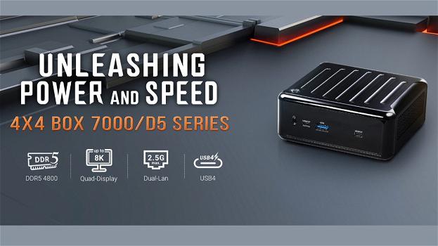 ASRock Industrial 4X4 BOX: ufficiale il nuovo miniPC con APU AMD e RAM veloce