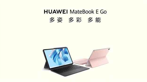 MateBook E Go 2023: ufficiale il rinnovato tablet 2-in-1 di Huawei