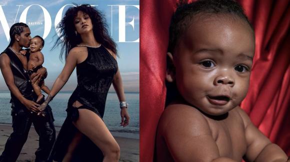 Rihanna presenta il figlio sulla cover di Vogue UK