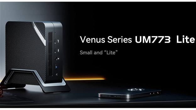 Minisforum UM733 Lite: ufficiale il miniPC con chipset AMD Ryzen 7 7735HS