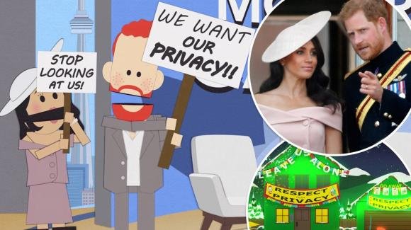 Meghan Markle ed il Principe Harry smentiscono: "Non faremo causa a South Park"