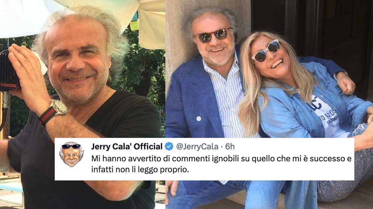 Infarto Di Jerry Calà Mara Venier Commenta Amore Mio Che Spavento Mentre I No Vax Danno La