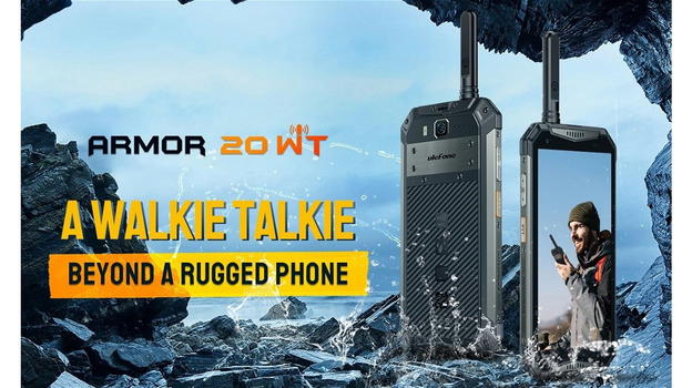 Ulefone Armor 20WT: ufficiale il rugged phone con maxi batteria e antenna walkie talkie