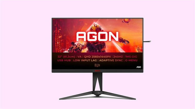 AG325QZN: ufficiale il nuovo monitor da gaming Agon by Aoc
