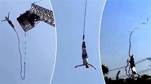 Thailandia: si spezza la corda mentre fa bungee jumping, il turista è sopravvissuto