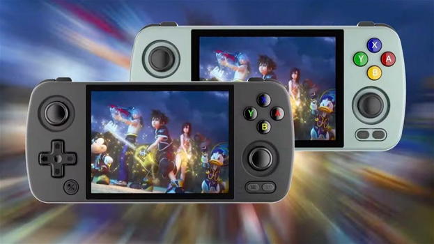 Ufficiale la mini console portable RG405M con tanti emulatori e Android 12