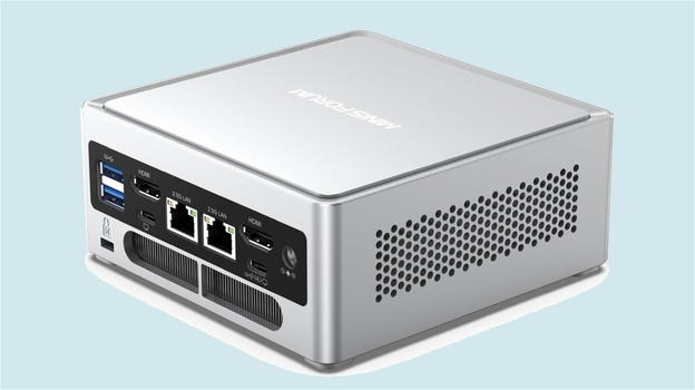 Minisforum presenta il mini PC NAB6 con due Ethernet e supporto al quad 4K