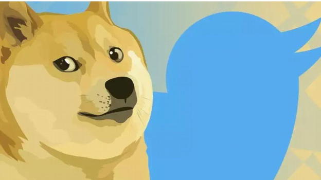Twitter cambia il simbolo: il canarino azzurro è sostituito dal cane di Dogecoin
