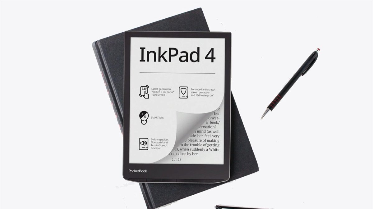 Pocketbook InkPad 4 ufficiale l'ebook reader con 3 settimane di
