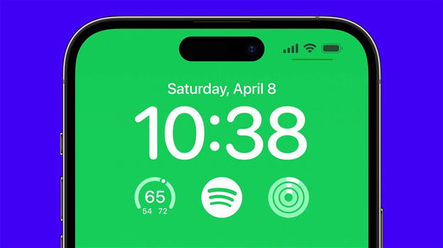 Spotify lancia il widget per la schermata di blocco di iOS 16