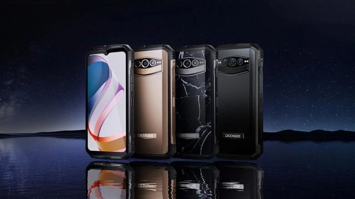 Custodia Flip Per Doogee V30T - Tessuto Oxford E PU Con Chiusura Magnetica E Porta Carte (Nero)
