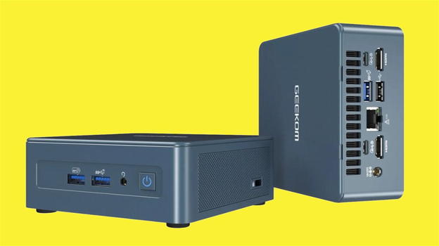 Geekom Mini IT12: ufficiale il computer compatto con Intel Alder Lake