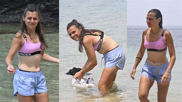 L’Isola dei famosi, Cristina Scuccia si mostra in bikini: "Devo spogliarmi del passato"