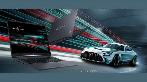 MSI presenta al Computex 2023 vari notebook, tra cui uno a tema Mercedes-AMG