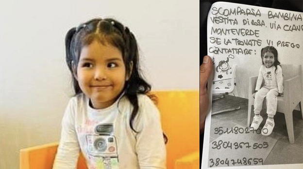 Bimba di 5 anni esce di casa e scompare, ricerche a tappeto per la piccola Kata