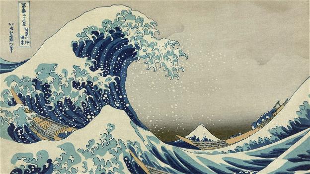 La grande onda di Hokusai in mostra a Genova