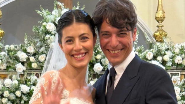 Le nozze di Alessandra Mastronardi con Gianpaolo Sannino ad Anacapri