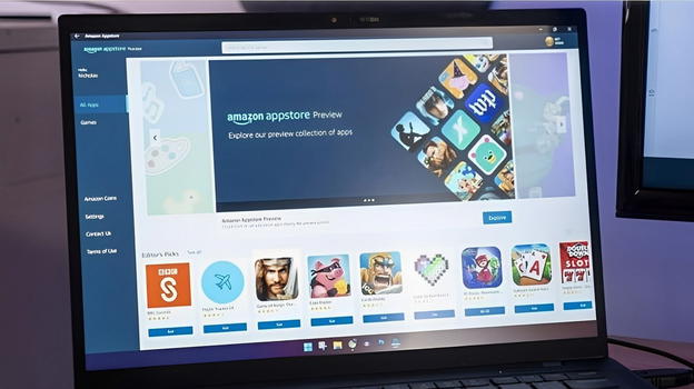 Amazon apre il suo Appstore agli sviluppatori Android per Windows 11