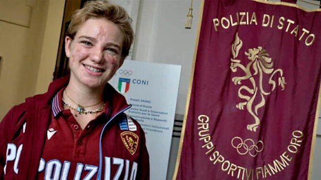 Bebe Vio giura da poliziotta ed entra nelle Fiamme Oro