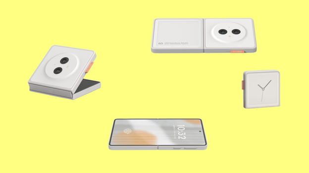 01 Phone: il telefono minimalista che si piega e si fa silenzioso