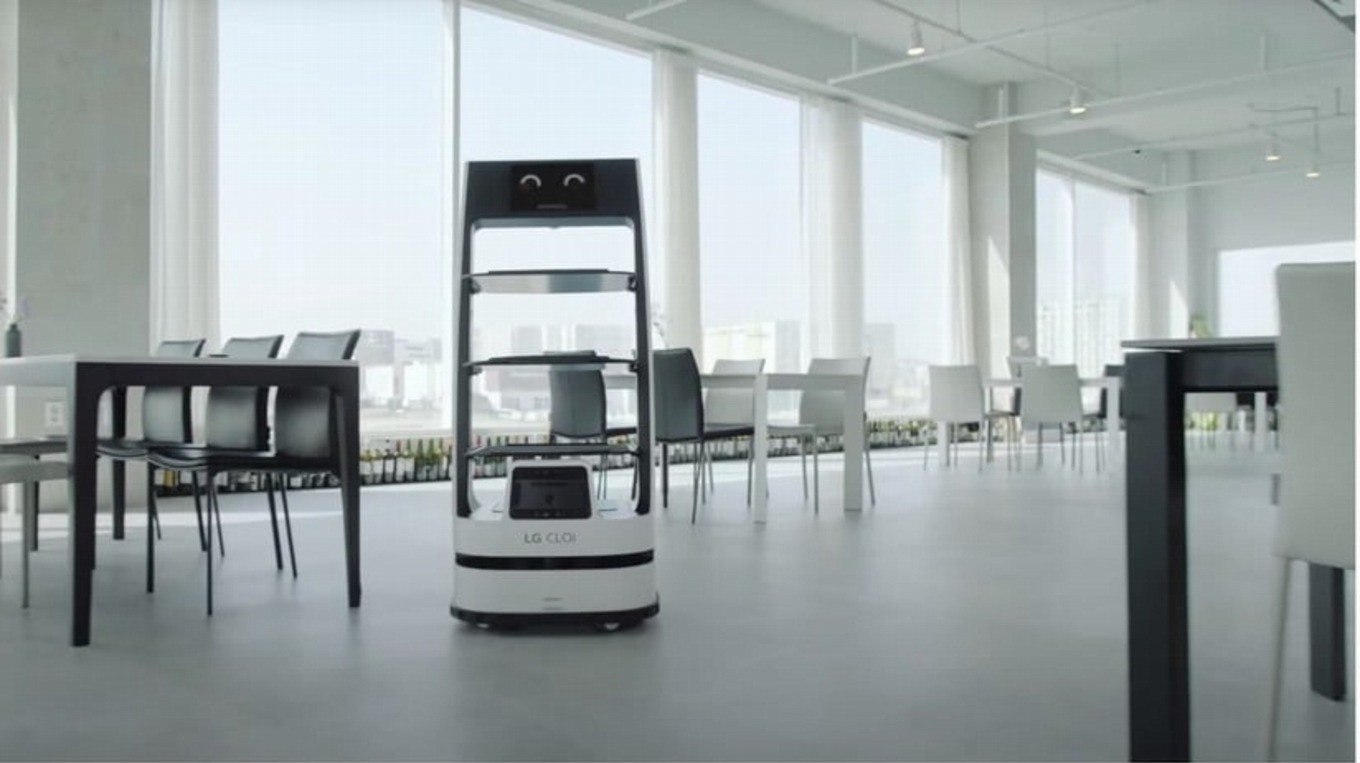 LG CLOi ServeBot: il robot che rivoluziona la ristorazione