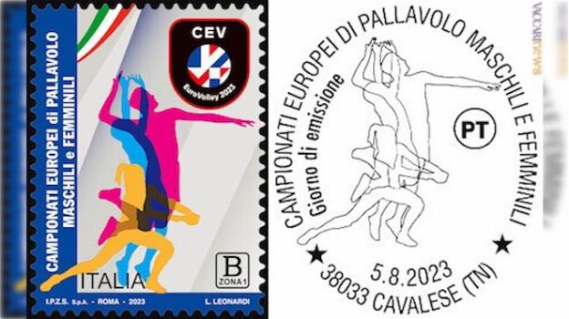 Un francobollo per due campionati europei