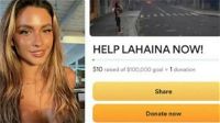 Modella OnlyFans vende contenuti hot per aiutare Maui: il sito di raccolta fondi la blocca