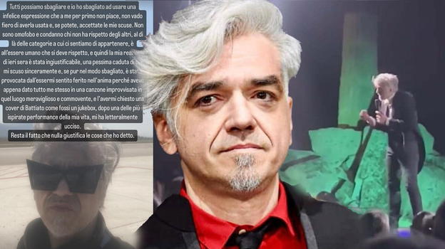 Morgan inizia concerto con 40 minuti di ritardo ed offende il pubblico