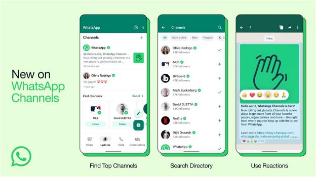 WhatsApp lancia i Canali: tutto quello che devi sapere sulla nuova funzione di messaggistica privata