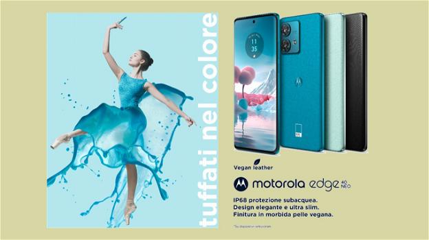Motorola lancia l’Edge 40 Neo e porta in Italia anche i moto g84 5G e g54 5G