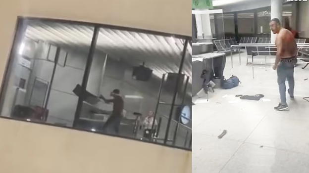 Perde il volo Ryanair, passeggero devasta l’aeroporto
