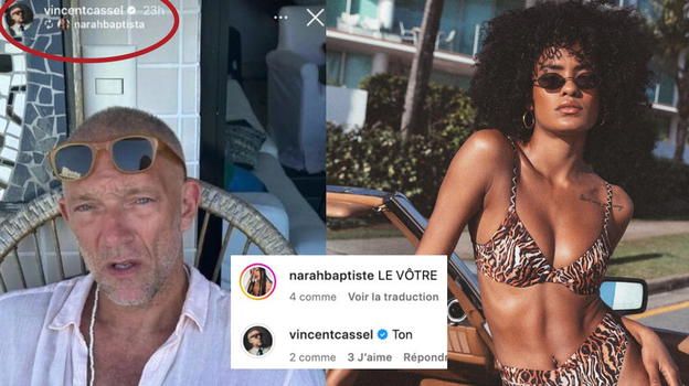 La nuova fiamma di Vincent Cassel è la modella Narah Baptista, che ha 30 anni meno di lui