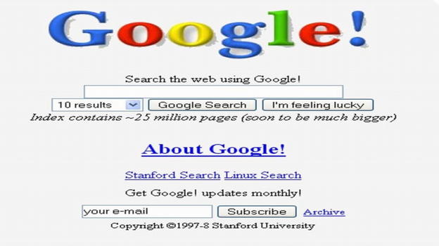 Google festeggia 25 anni con doodle e sorprese