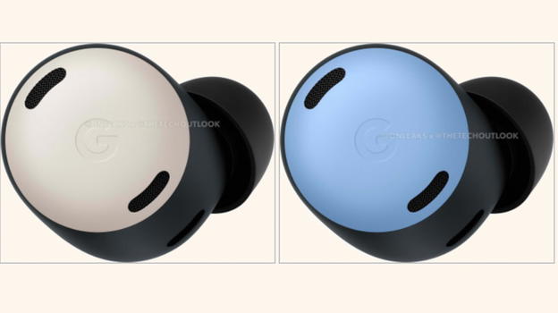 Pixel Buds Pro in beige e blu: le immagini di OnLeaks prima dell’evento Google