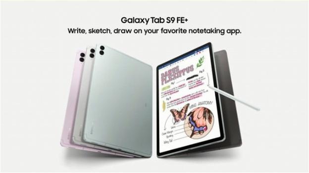 Samsung lancia la linea Galaxy Tab S9 FE: tablet premium a un prezzo accessibile