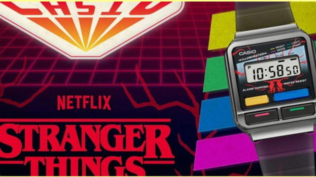 Orologio Casio "Stranger Things": un viaggio nostalgico agli anni ’90