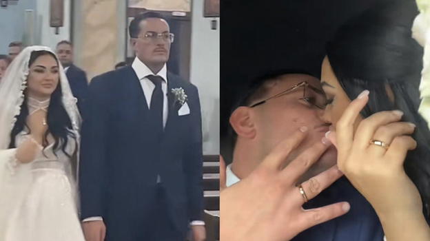 Il tiktoker Mario Mario e la compagna Marianeve si sono sposati