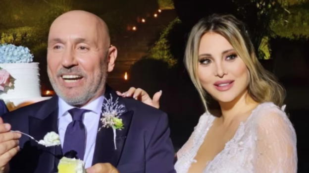 Matrimonio sfarzoso per Maurizio Battista e Alessandra Moretti