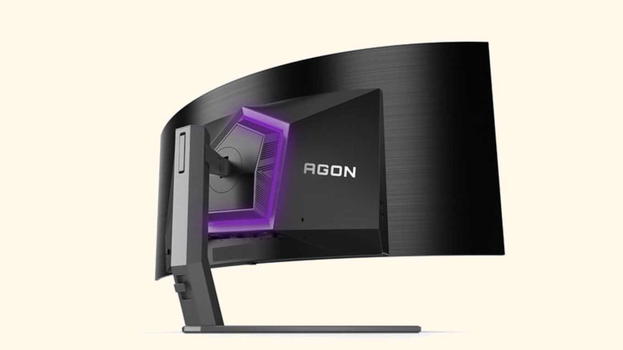 AOC presenta un monitor OLED curvo da 45,6 pollici con 240 Hz