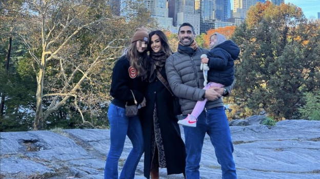 Giorgia Palmas e Filippo Magnini, la famiglia in vacanza a New York
